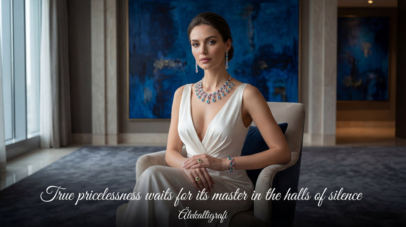 The Starry Ocean | Two-Tone Linear Drop Earrings