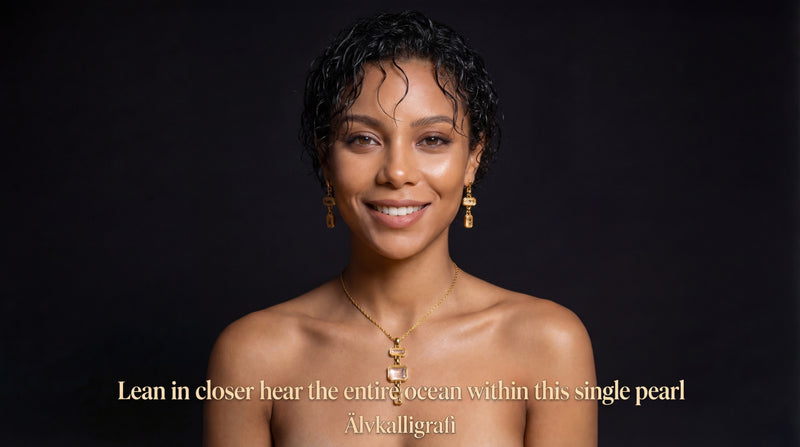 [Dawn Horizon] Natural White Crystal 18K Gold Plated Drop Earrings