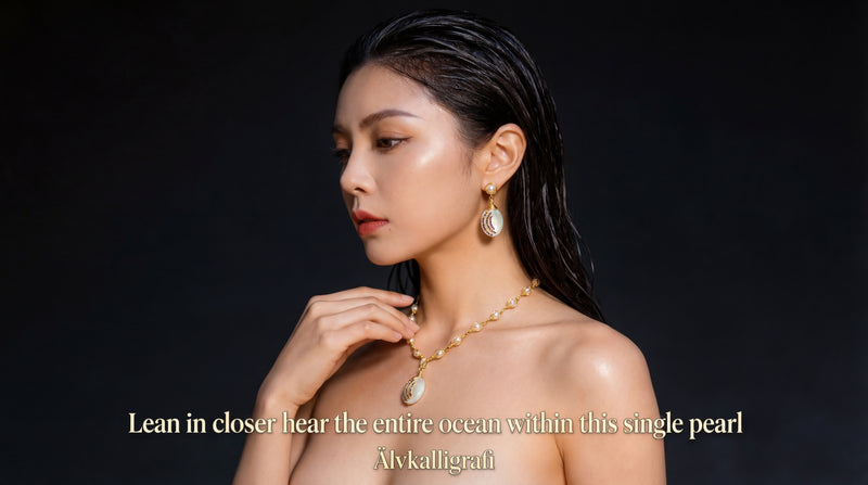 Rainbow Covenant | Pearl & Mother-of-Pearl Drop Earrings