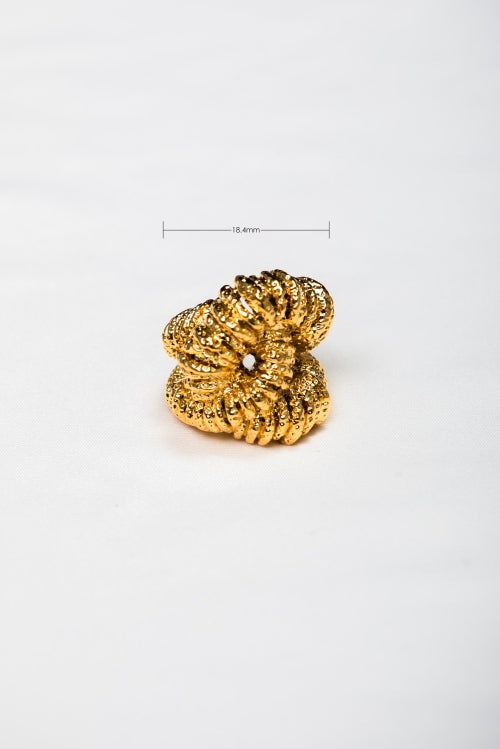 Gilded Coral Reef | Chunky Textured Statement Ring