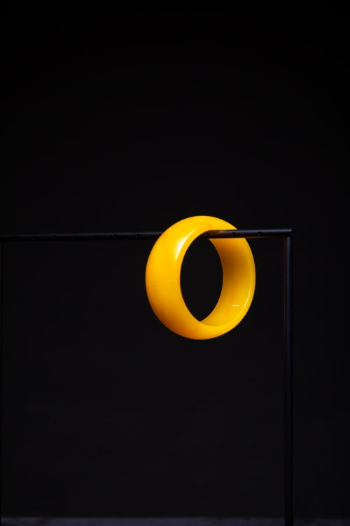 Mango Sorbet | Chunky Retro Resin Bangle