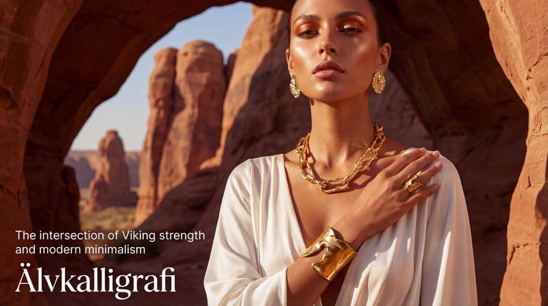 Molten Magma | Vintage Textured Chunky Link Chain Necklace