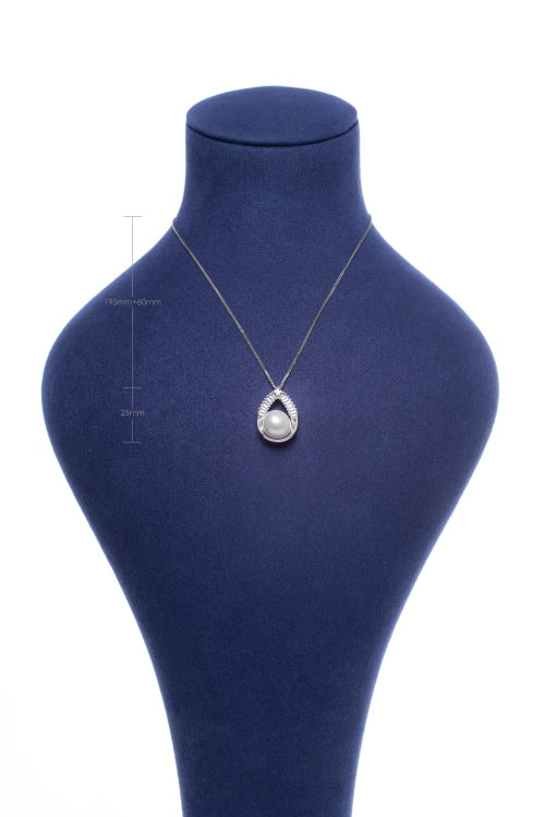Lunar Pilgrimage | High-Jewelry Natural Pearl & 925 Silver Necklace